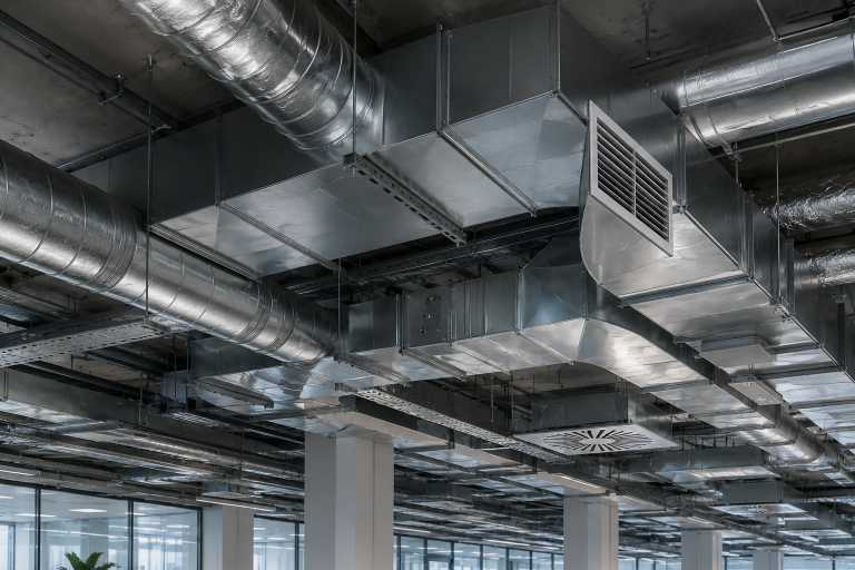 Système de ventilation en métal