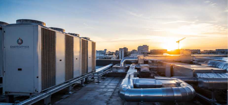 Systèmes de climatisation au coucher de soleil